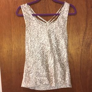 Leopard print Sleeveless top